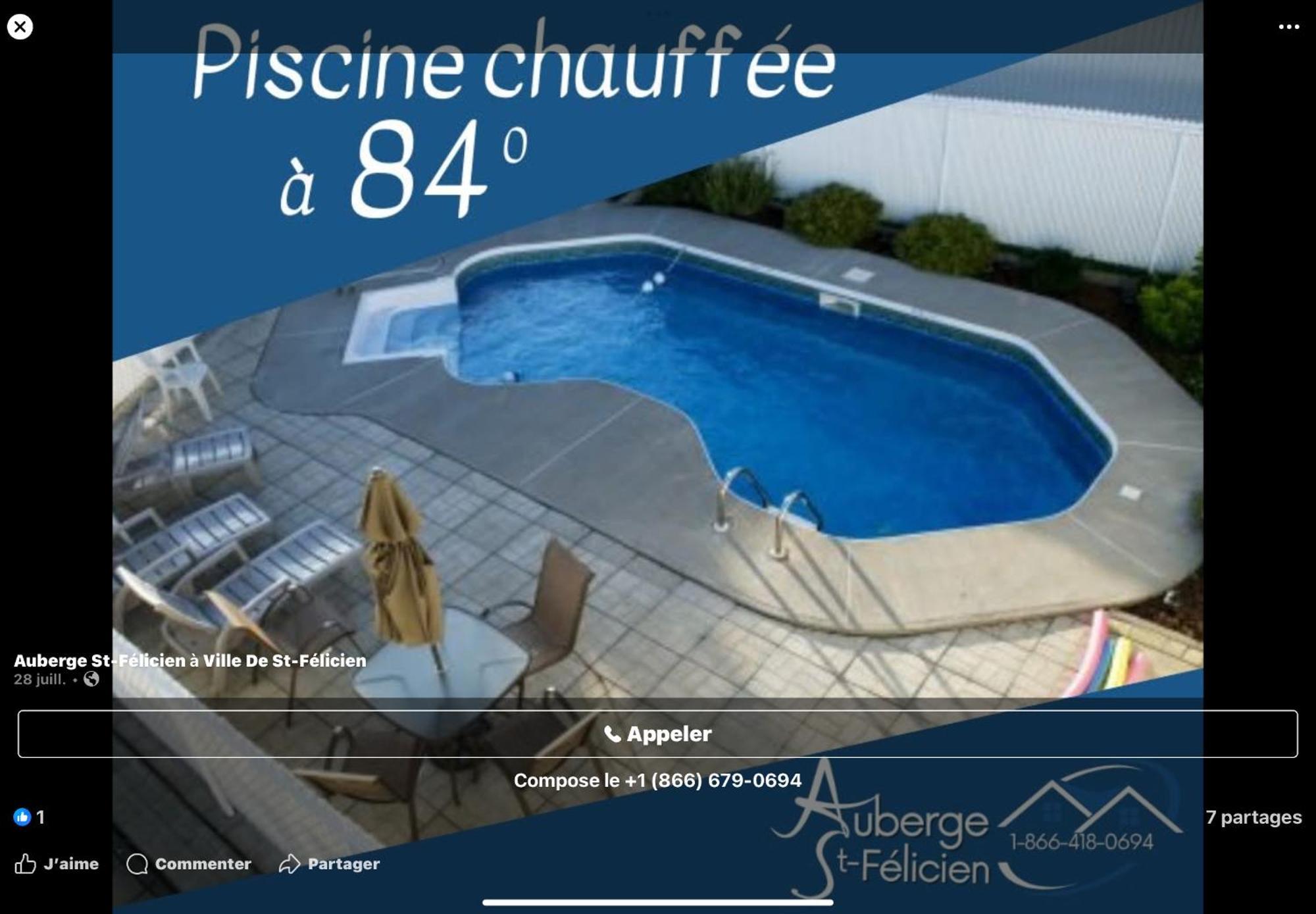Hotel Auberge St-Felicien Saint-Félicien المظهر الخارجي الصورة